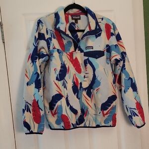 Patagonia Multicolor Feather Fleece Sweater